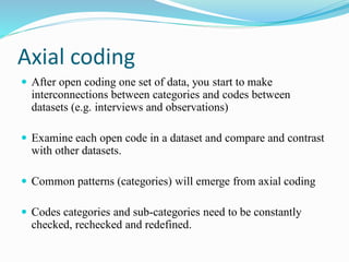 Grounded theory | PDF