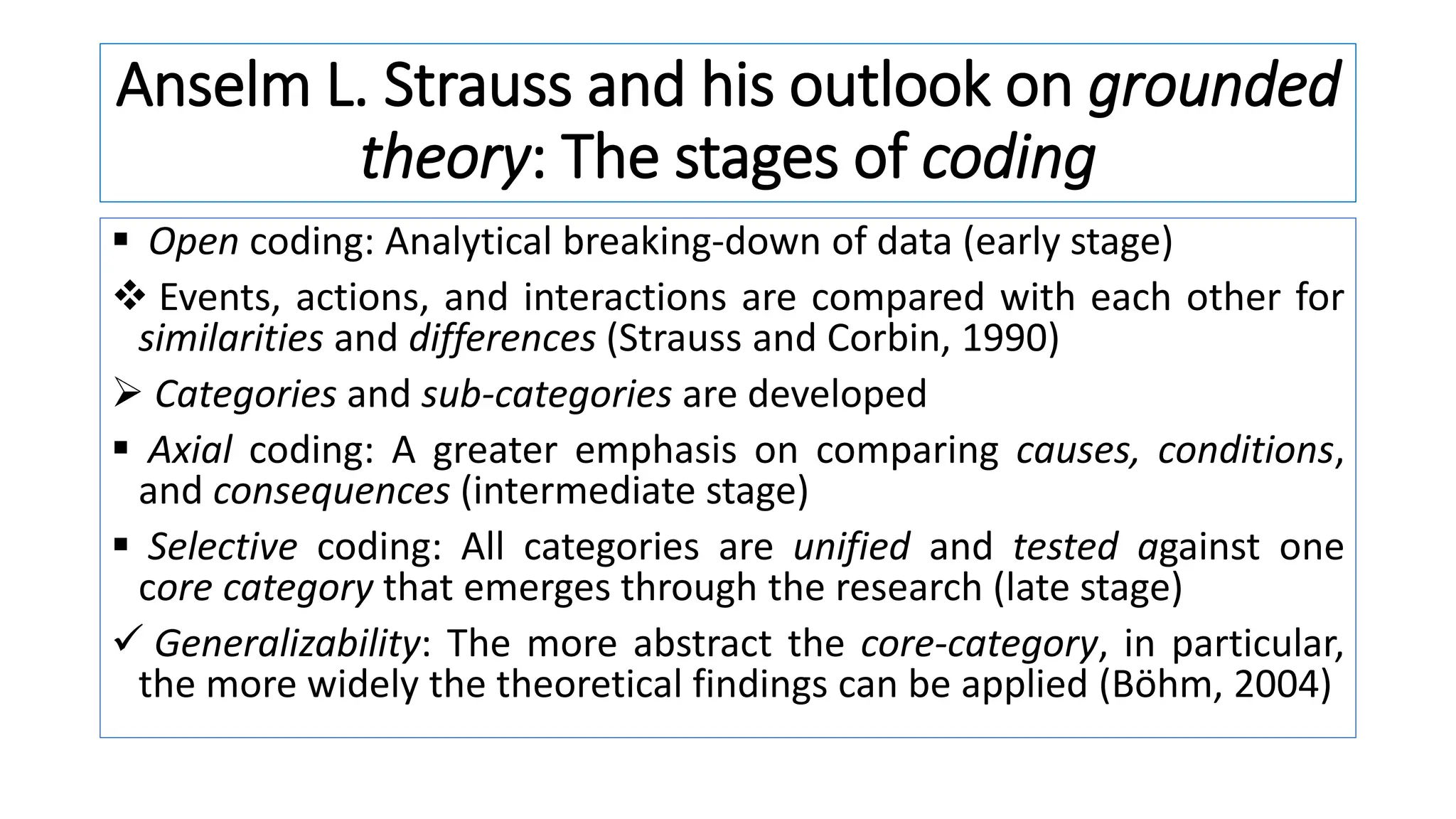 Qualitative methods:Grounded Theory in IR | PPTX