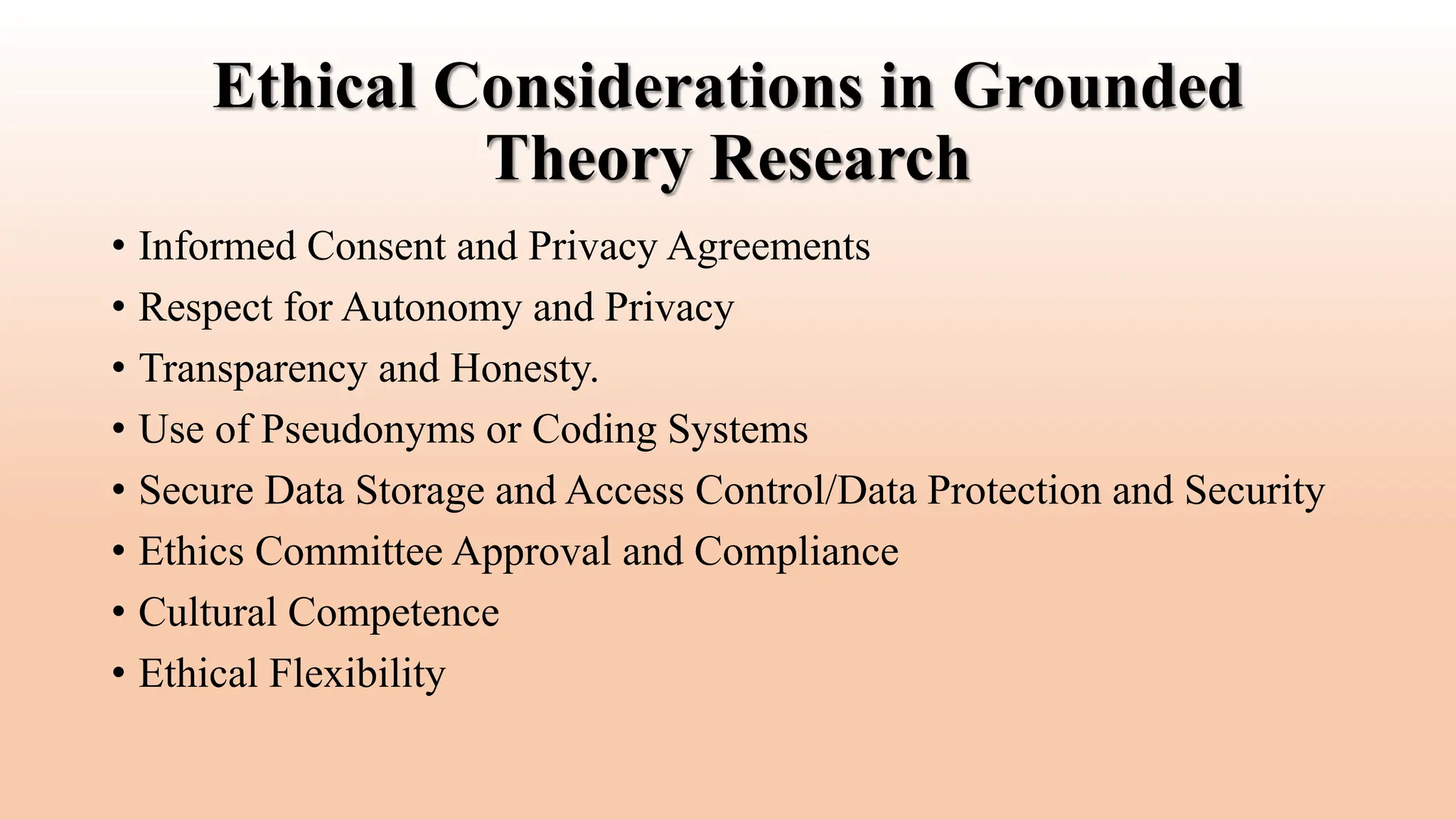 Grounded Theory Qualitative Research MethodPpt | PPTX
