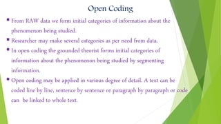 Grounded Theory | PPTX