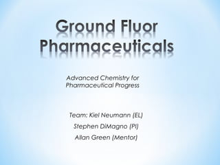 Ground flour pharma lecture 5 cust relationships