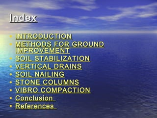 Ground improvement technioques for high ways | PPT | Landscaping | Home ...