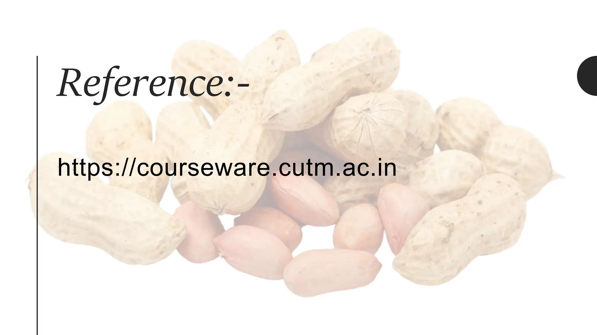 Reference:-
https://courseware.cutm.ac.in
 