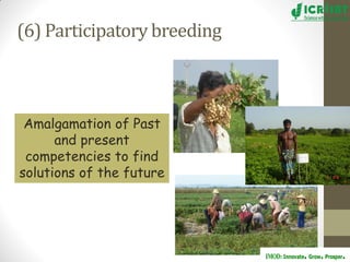 Groundnut improvement: Use of genetic and genomic tools