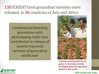 Groundnut improvement: Use of genetic and genomic tools