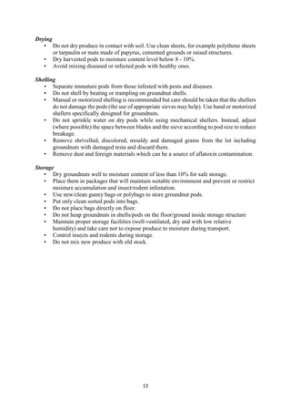 Handbook on improved agronomic practices of groundnut production in North East Nigeria - Feed the Future Nigeria Integrated Agriculture Activity.