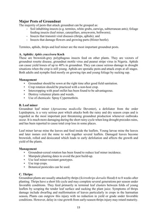Handbook on improved agronomic practices of groundnut production in North East Nigeria - Feed the Future Nigeria Integrated Agriculture Activity.