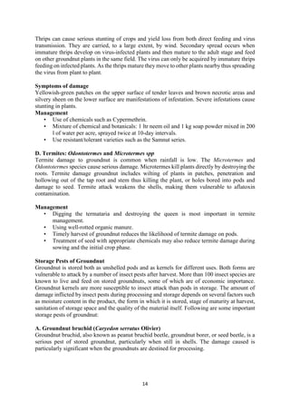 Handbook on improved agronomic practices of groundnut production in North East Nigeria - Feed the Future Nigeria Integrated Agriculture Activity.