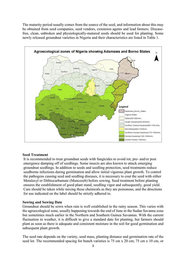 Handbook on improved agronomic practices of groundnut production in North East Nigeria Feed