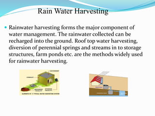 Water Management Methods Groundwater and watershed management | PPTX
