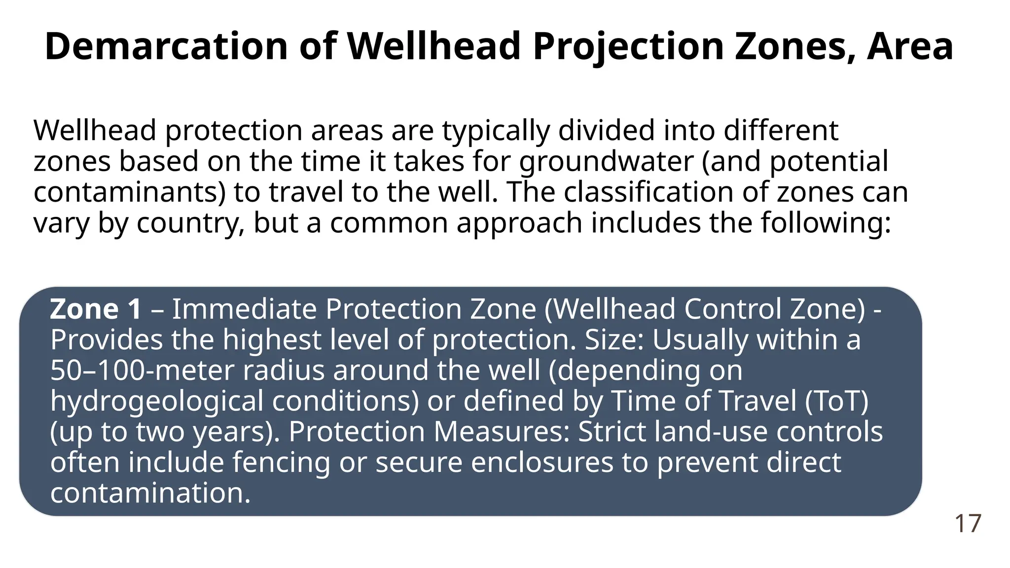 Wellhead Protection Setback GROUNDWATER BASIN AND WELLHEAD PROTECTION-DAY 2 & 3.pptx