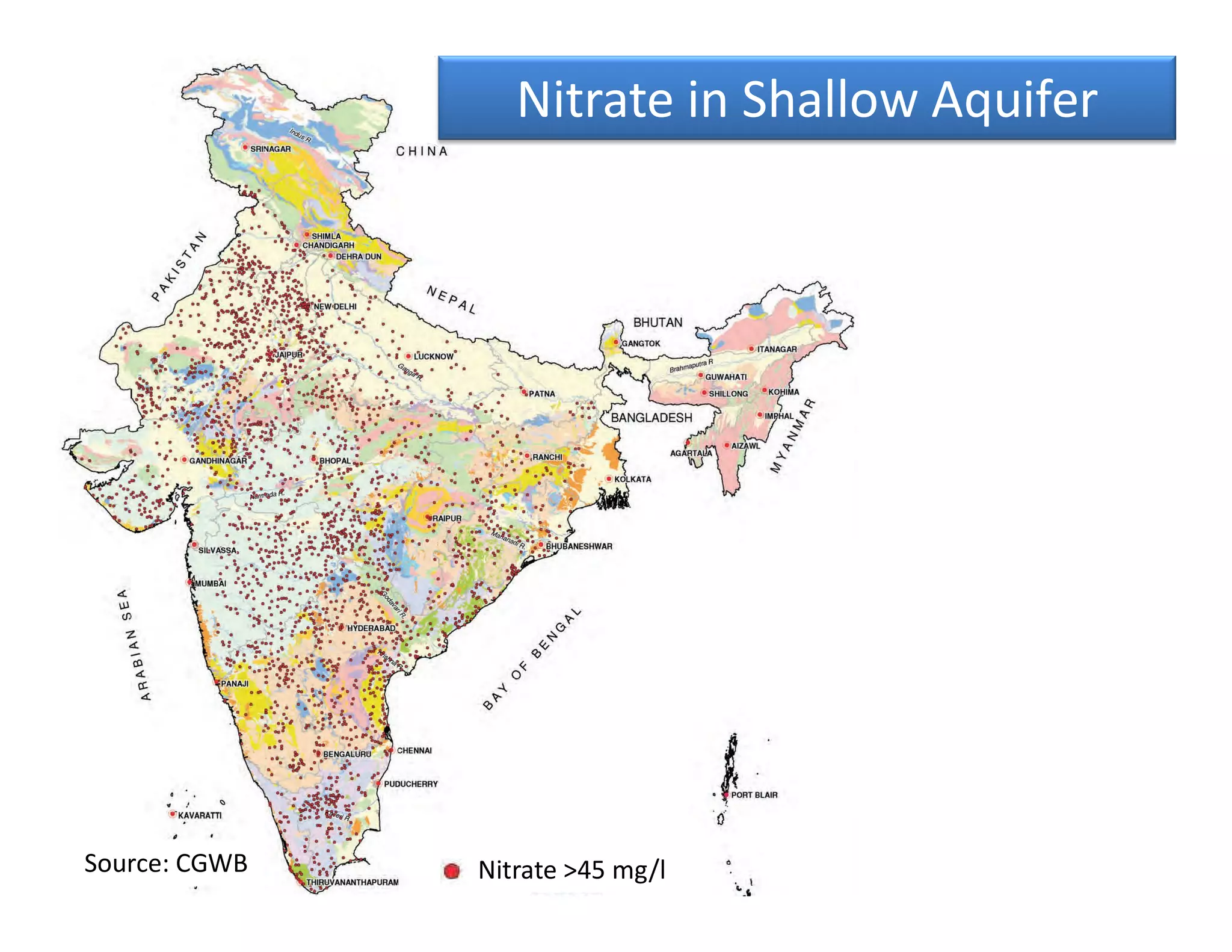 Groundwater contamination status in India: review | PDF
