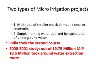 Groundwater crisis in india | PDF