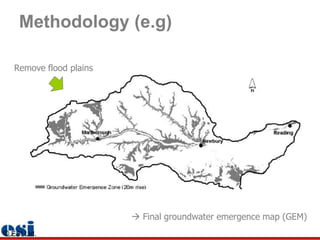 Groundwater Flooding in Thames Catchment