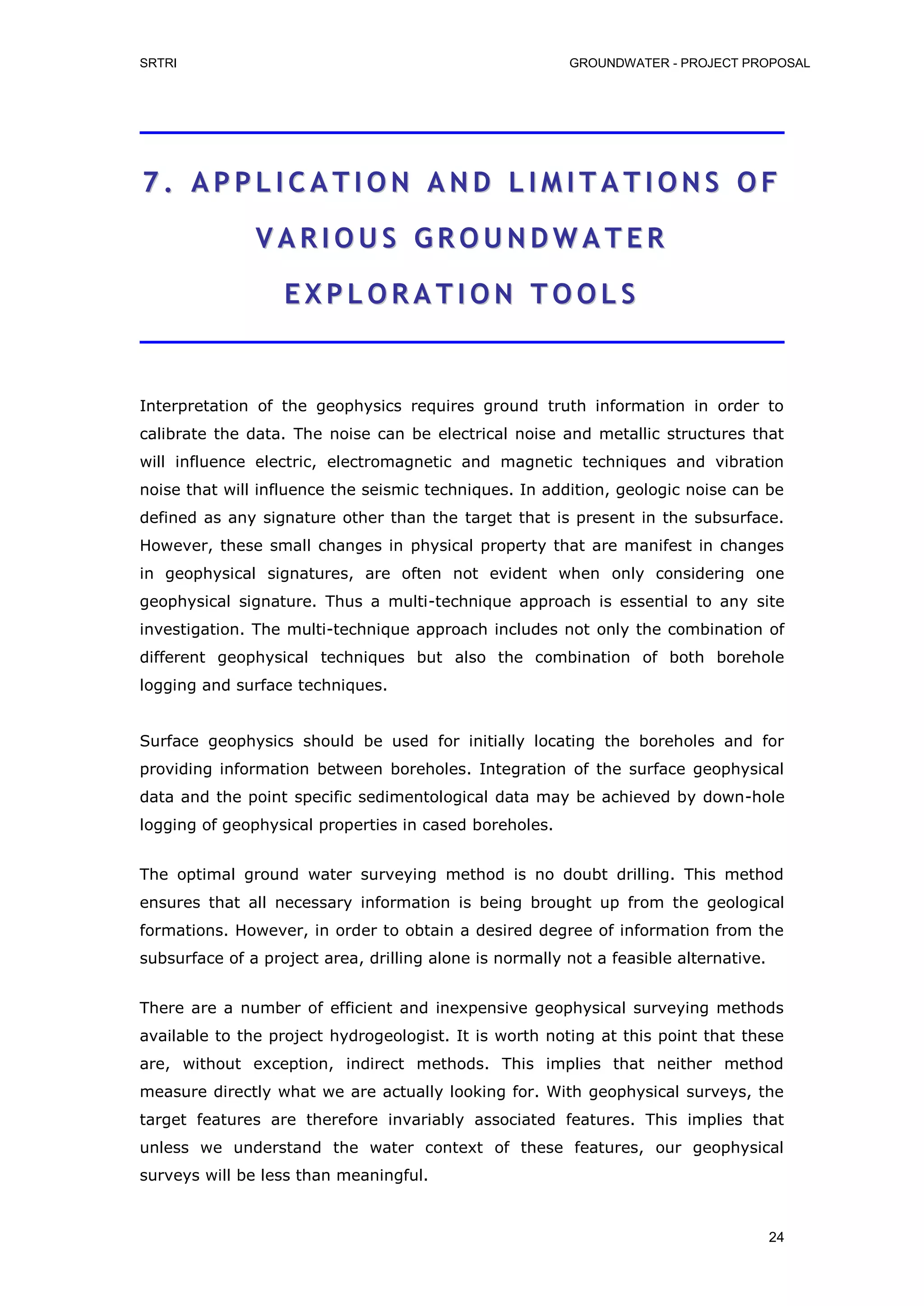 Groundwater project 8