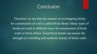Brick Bond | PPTX
