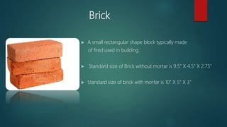 Brick Bond | PPTX