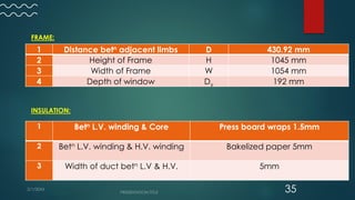 Project On Transformer(Distribution) Design | PDF