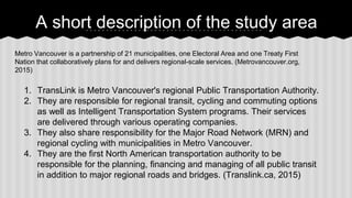 Public Transportation of Metro Vancouver | PPTX