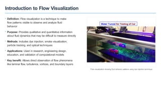 Flow Visualization Cfd Flow Visualization and Measurement Using Reynolds Apparatus in Fluid ...