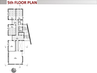 5th FLOOR PLAN
N
 