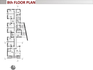 8th FLOOR PLAN
N
 