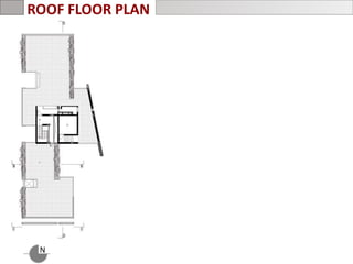 ROOF FLOOR PLAN
N
 