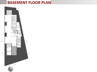 BASEMENT FLOOR PLAN
N
 