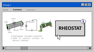 BASIC ELECTRONICS ENGINEERING TOPIC RESISTORS | PPTX