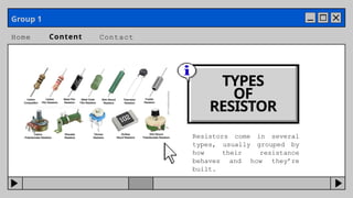 BASIC ELECTRONICS ENGINEERING TOPIC RESISTORS | PPTX