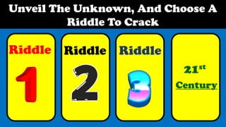 Century Riddle GROUP-1-DISCUSSION-ictskillsintegration.pptx