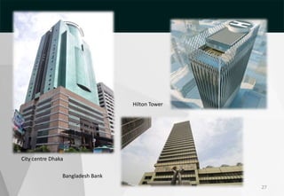 Bangladesh Bank
Hilton Tower
City centre Dhaka
27
 