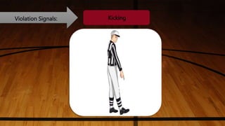 Violation Signals: Kicking
 
