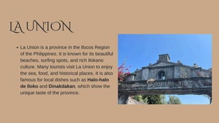 Region 1 presentation of food delicacies | PDF