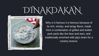 Region 1 presentation of food delicacies | PDF