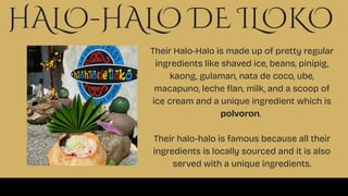 Region 1 presentation of food delicacies | PDF