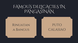 Region 1 presentation of food delicacies | PDF