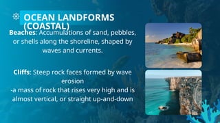 Ocean's landforms, Climates, Aquatic and Terrestrial biomes | PPTX