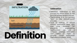 Understanding Infiltration Indices for Hydrological Engineering and ...