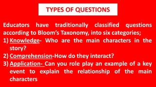 classroom questioning | PPTX