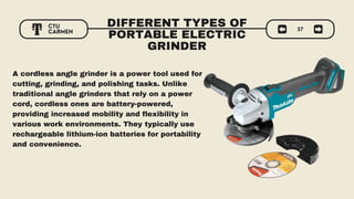 Portable Power Tools Mach-1 (Group one’s) | PPTX
