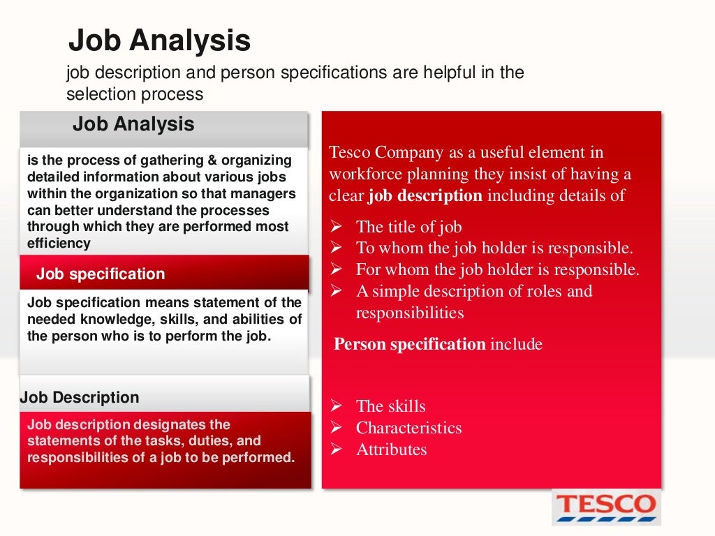 tesco case study recruitment and selection