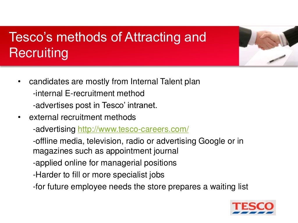 Ethical and legal considerations in the recruitment process tesco picture