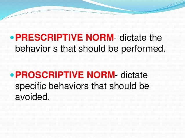 Prescriptive Norms Definition – What Are Prescriptive and Proscriptive ...