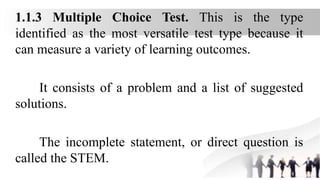 Stem Option Test Example Group-15-Curriculum-Evaluation-Through-Learning-Assessment.pptx