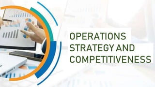 OPERATIONS
STRATEGY AND
COMPETITIVENESS
 