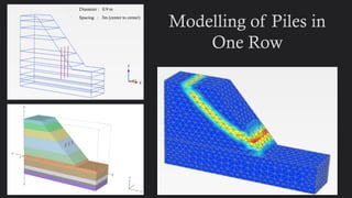 FEM Analysis of Pile Foundation using Plaxis 3D | PPTX
