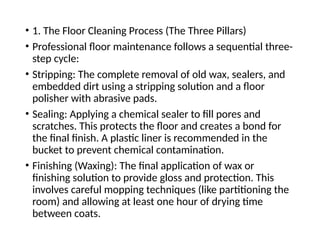 Comprehensive Guide to Professional Floor Cleaning and Maintenance ...