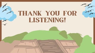THANK YOU FOR
LISTENING!
 