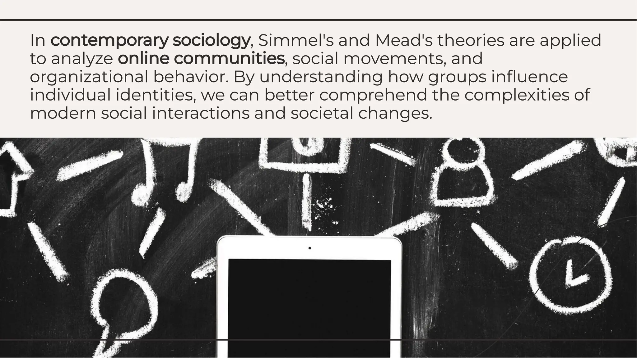 SOCIOLOGY, GEORGE SIMMEL AND GEORGE HERBERT MEAD THEORY SHORT ...